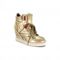 Chaussures ASH Billie - Urbain Sportif Billie D''Or Basket Montante Femme Collection Pas Cher