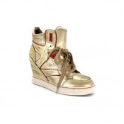 Chaussures ASH Billie - Urbain Sportif Billie D''Or Basket Montante Femme Collection Pas Cher