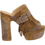 Collection Chaussures ASH Byblos Beige Mules Femme Rabais en ligne