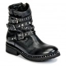 Mode Chaussures ASH Tatoo Noir Boots Femme la Vente à Bas Prix