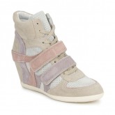 Nouveau Chaussures ASH Bixi Rose / Violet / Gris Basket Montante Femme Vendre Provence