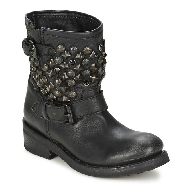 Ash TITANIC Noir, Chaussures Boots Femme