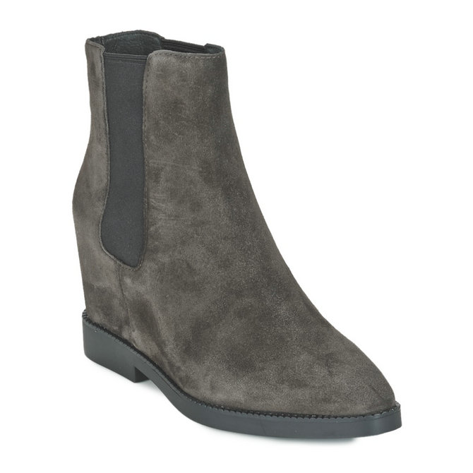 Ash GONG Gris, Chaussures Bottines Femme