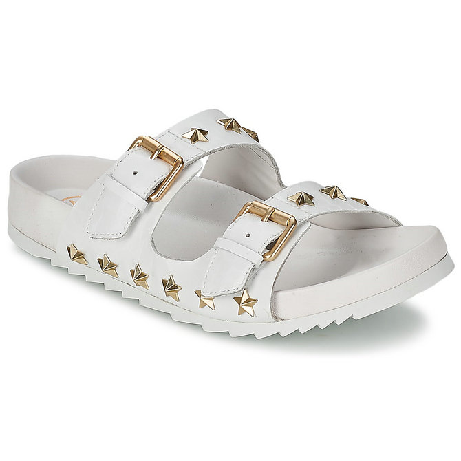 Ash UNITED Blanc, Chaussures Mules Femme